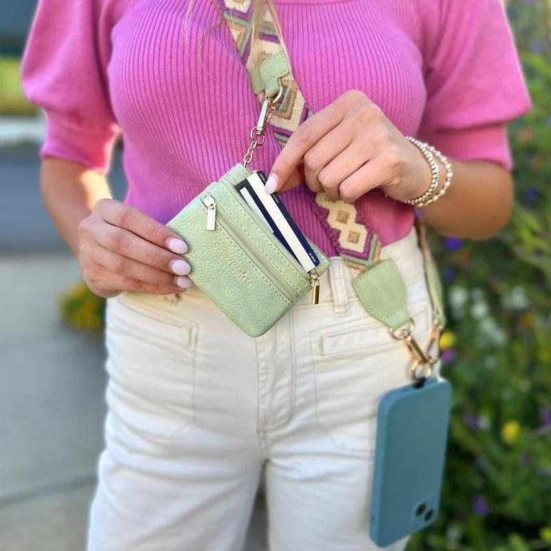 Iconica™ PhoneStrap |  Justerbar Crossbody Telefonrem Med Pouch