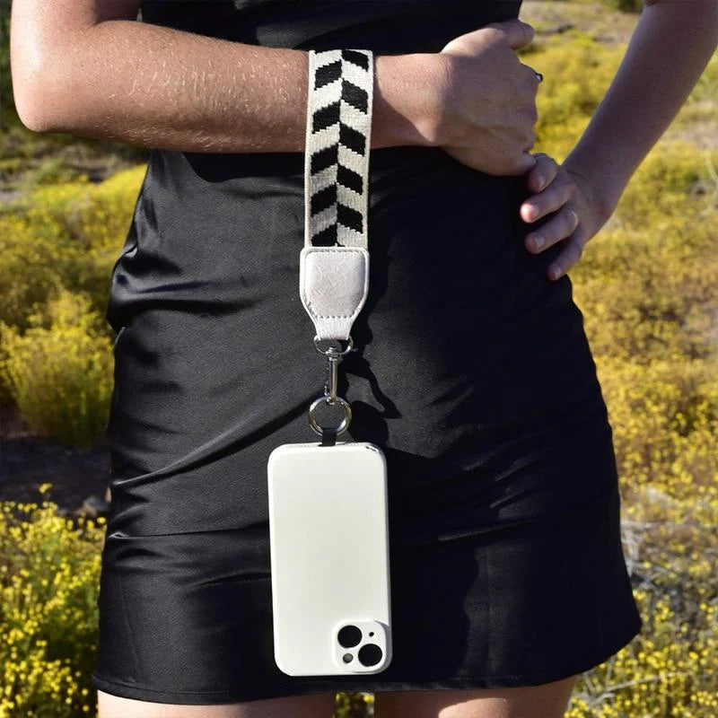 Iconica™ PhoneStrap |  Justerbar Crossbody Telefonrem Med Pouch