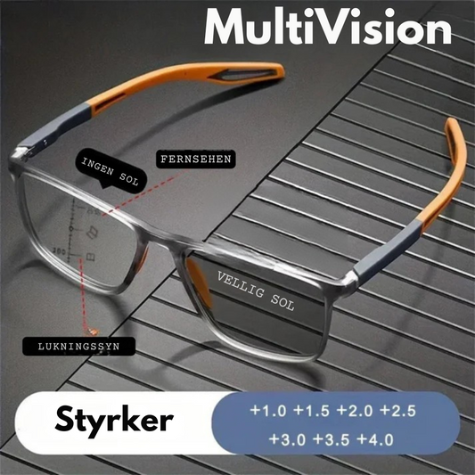 MultiVisioner™ | Multifokale, fleksible læsebriller og solbriller