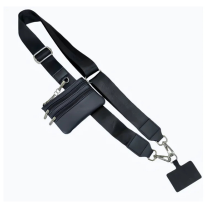 Iconica™ PhoneStrap |  Justerbar Crossbody Telefonrem Med Pouch